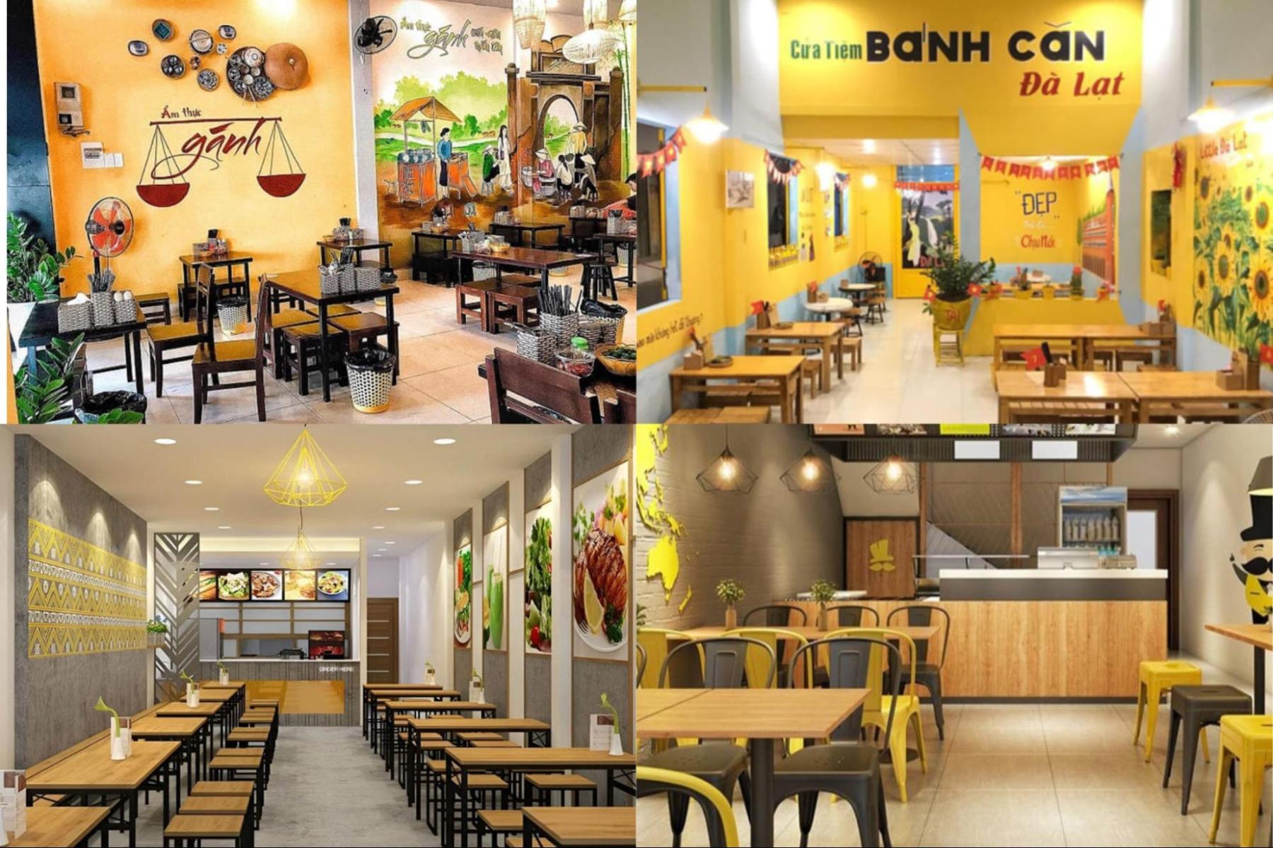 decor quán nhỏ