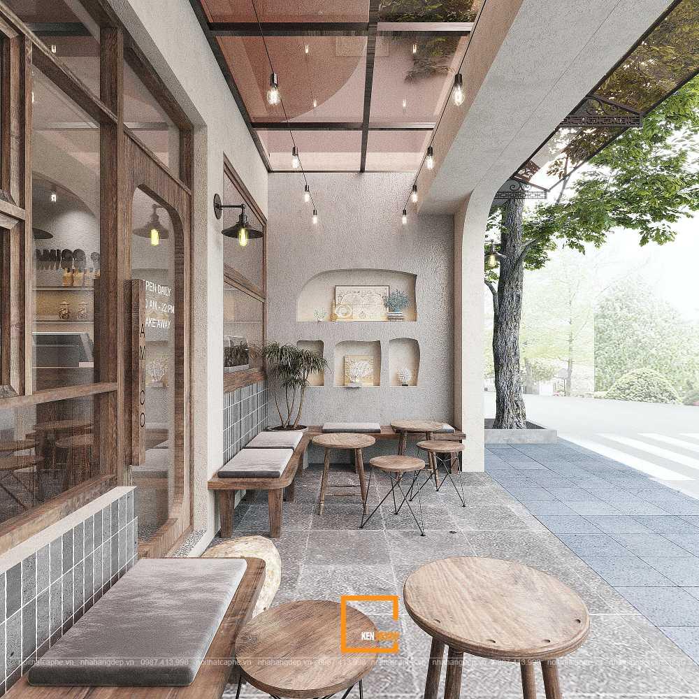 thiết kế quán nhỏ