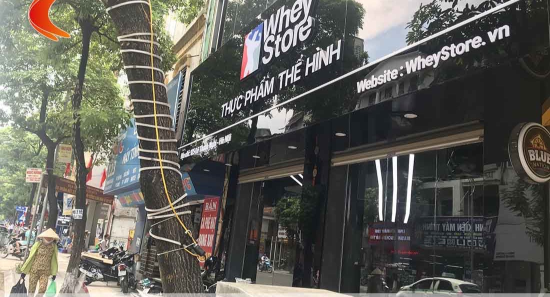 Công trình cửa hàng do KenPlus thi công trọn gói